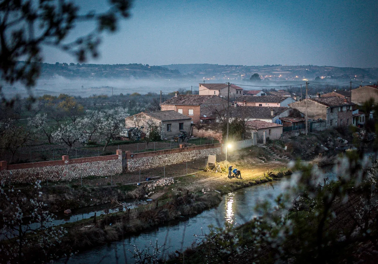 Vue de Ille-sur-Têt et de ses environs